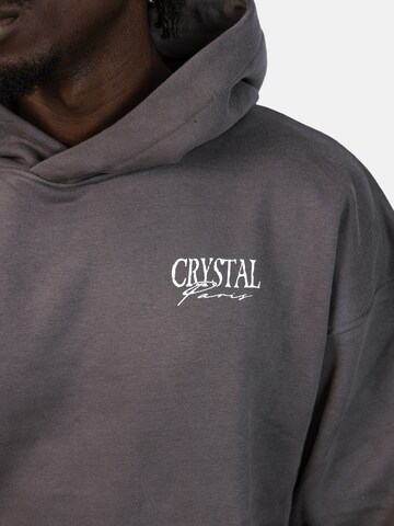 Crystal Paris Sweatshirt 'Dias' in Grey