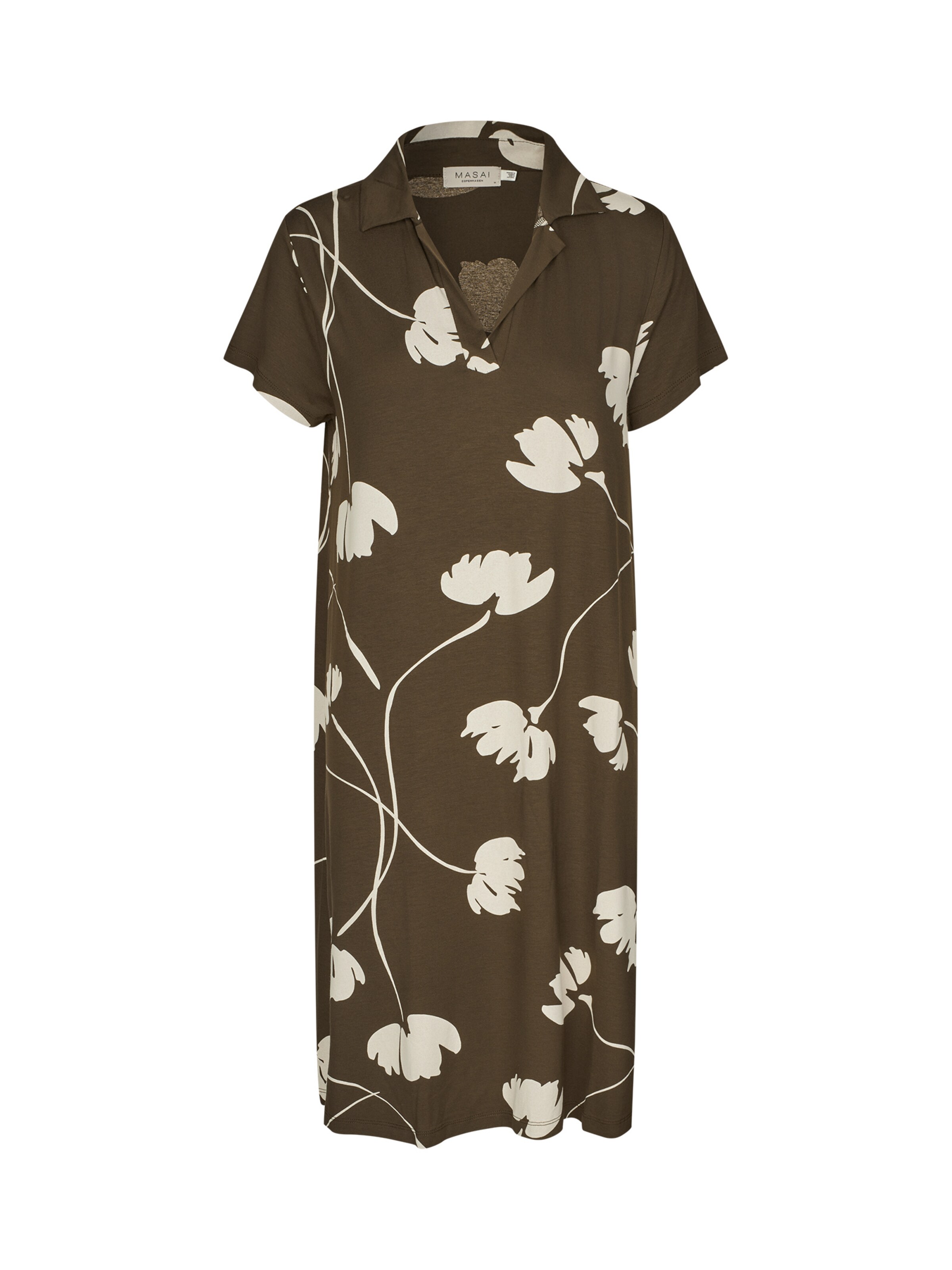 Masai Dress 'MaNevina' in Brown: front