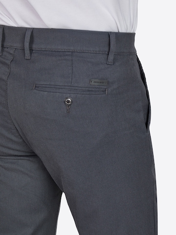 PIERRE CARDIN Tapered Chino 'Calais' in Grijs