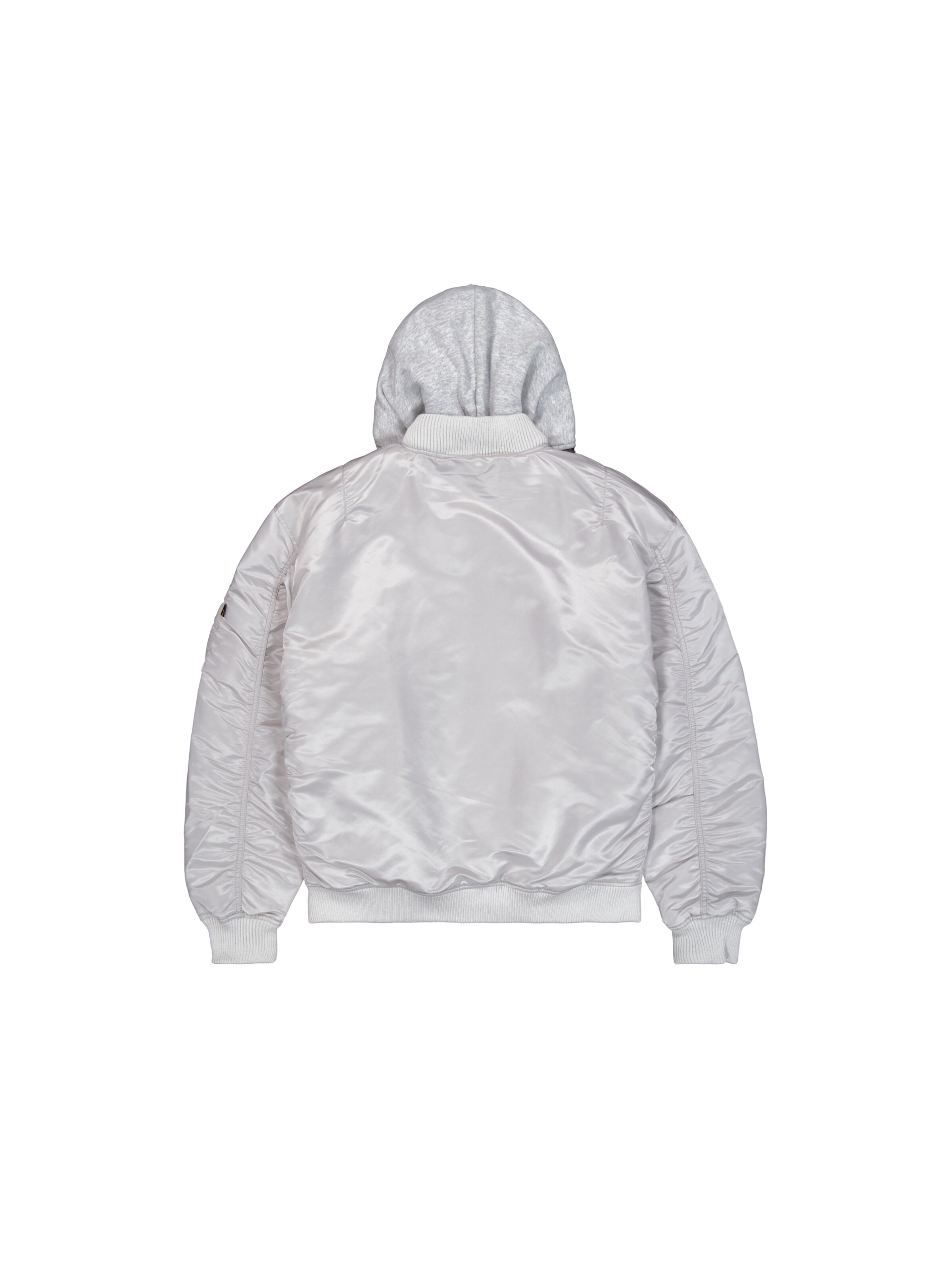 ALPHA INDUSTRIES Jacke 'MA-1 D-Tec Studio LW' in Grau