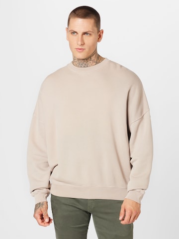 AMERICAN VINTAGE Sweater 'UTICITY' in Beige: front