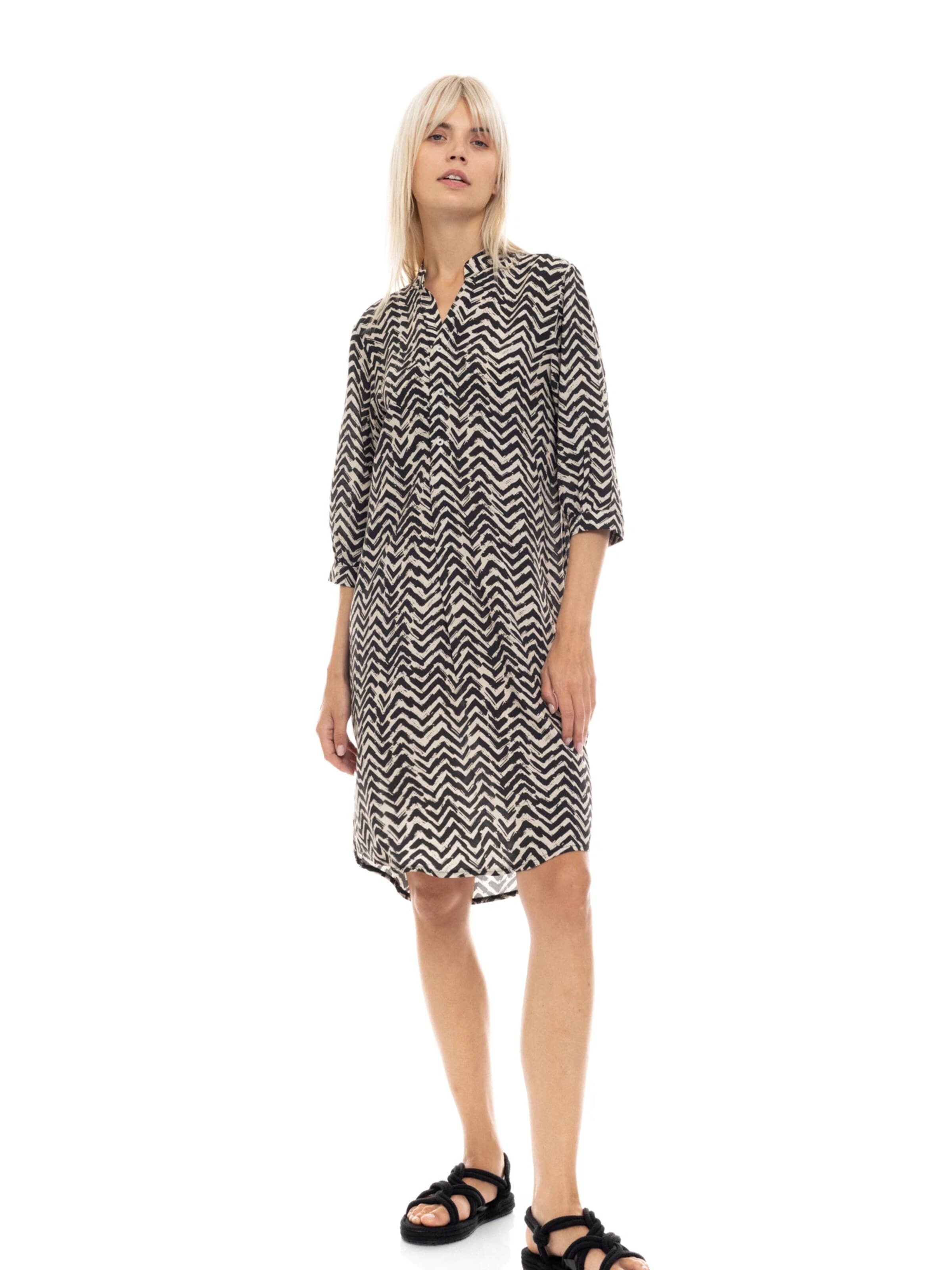 Pink Label Sommerkjole 'BEACHWEAR HAVANA' i sort: forside