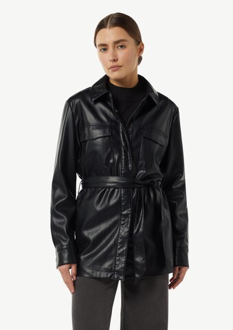 Veste mi-saison COMMA en noir : devant