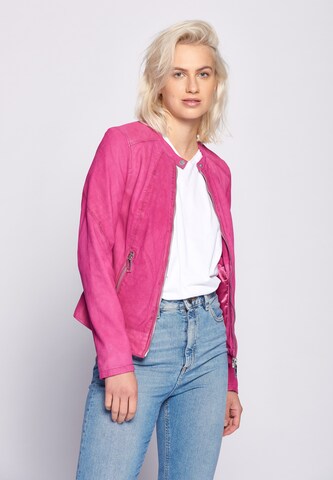 Maze Between-Season Jacket ' Avoca ' in Pink