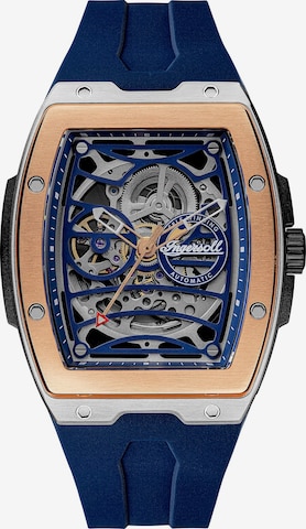 INGERSOLL Analoguhr in Blau: Vorderseite