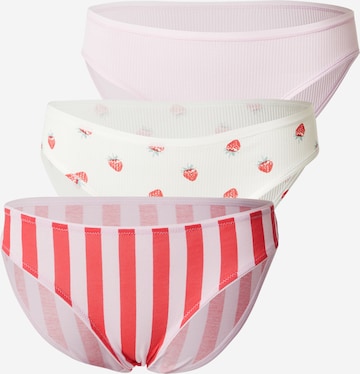 rožinė ETAM Moteriškos kelnaitės 'JOHNNIE': priekis