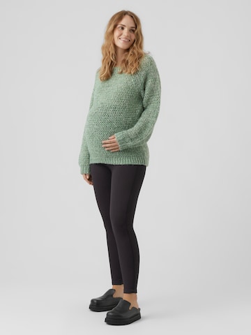 Vero Moda Maternity Пуловер 'LUISA' в зелено