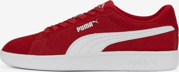 Baskets 'Smash 3.0' PUMA en rouge : devant