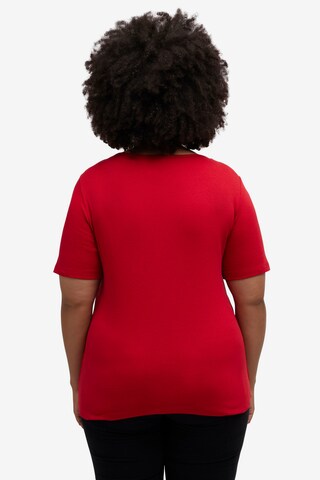 Ulla Popken Shirt in Rood