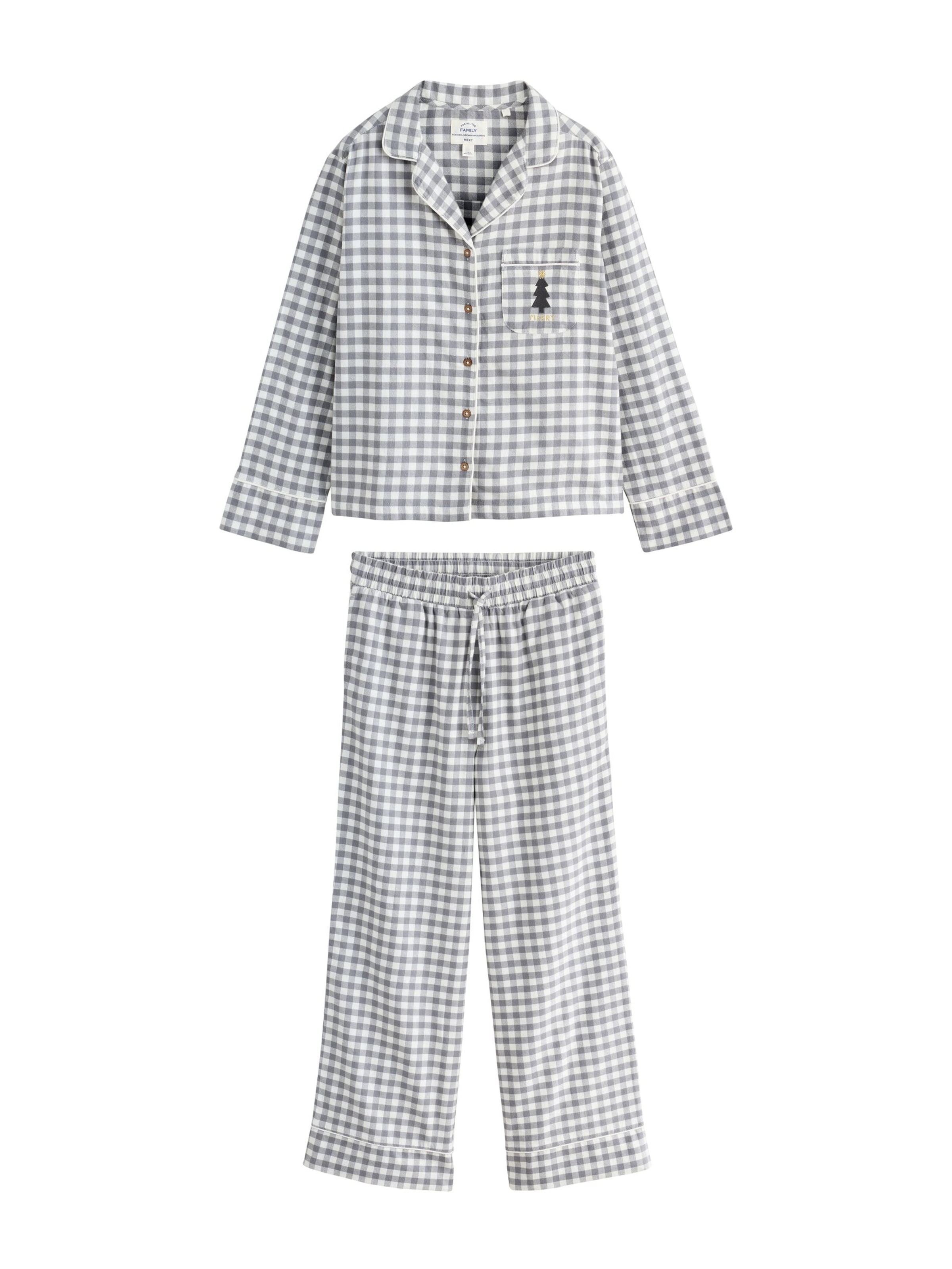 Pyjama Next en gris : devant