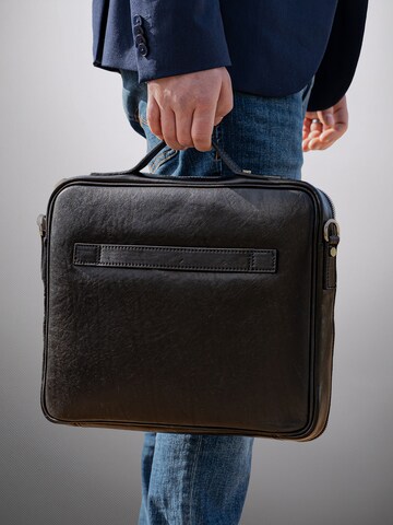 bupell Briefcase 'Stefano' in Black