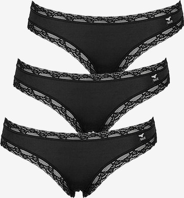 like it! Slip 'Olivia' in Schwarz: Vorderseite