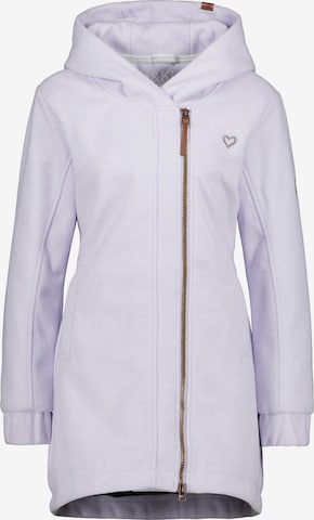 Manteau mi-saison 'CarlinaAK' Alife and Kickin en violet : devant