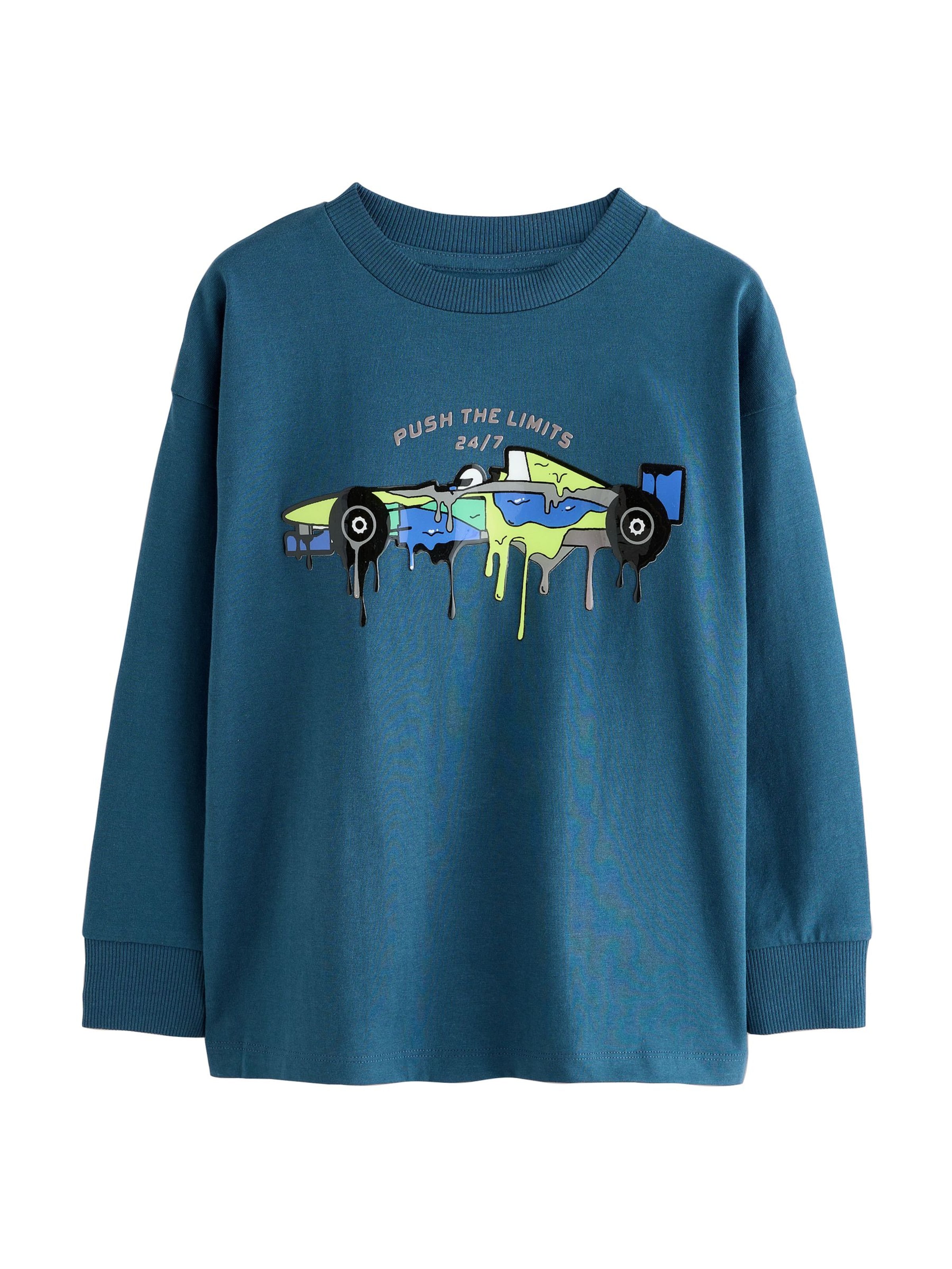 Next Тениска в синьо: отпред