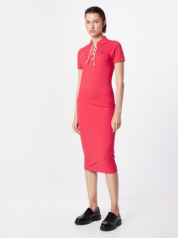 Polo Ralph Lauren Платье в Красный: спереди