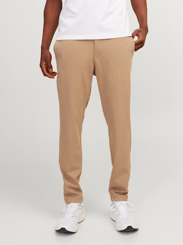 JACK & JONES - Slimfit Calças chino em bege: frente