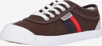 KAWASAKI Sneakers 'Retro' in Brown: front