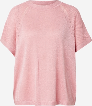 NÜMPH Neulepaita 'DARLENE' värissä vaaleanpunainen: etupuoli