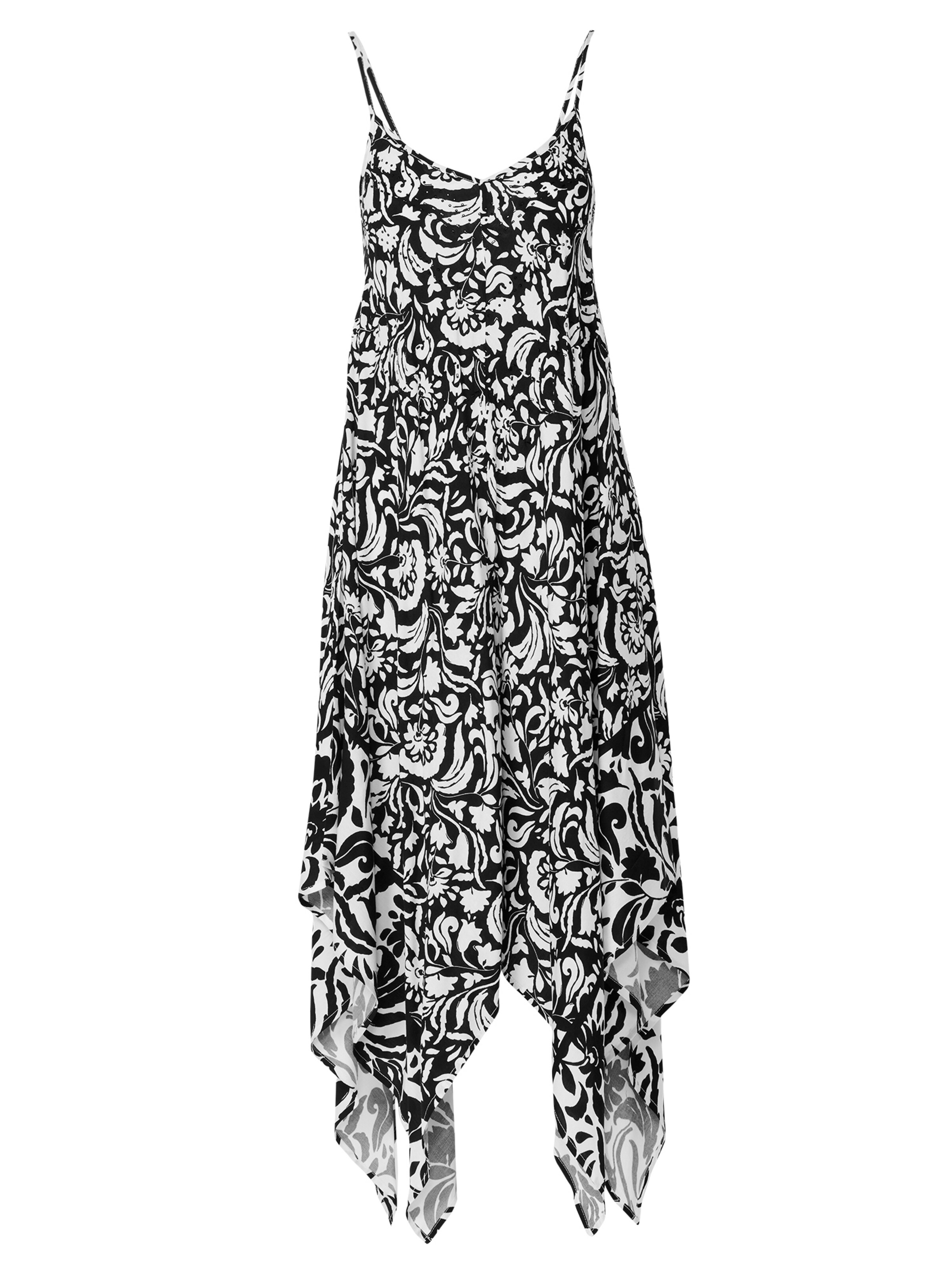 KOROSHI Сарафан в Черный: спереди