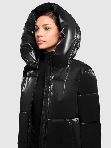 khujo Winter jacket 'Audrey Shiny' in Black