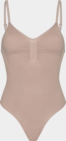 Body modelant 'Bodysuit Sculpting Shapewear mit Slip' cfab (formerly creamy fabrics) en beige : devant