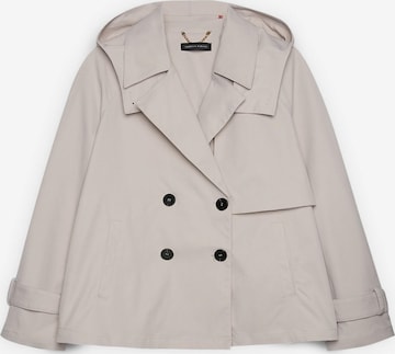 Fiorella Rubino - Abrigo de invierno en blanco: frente