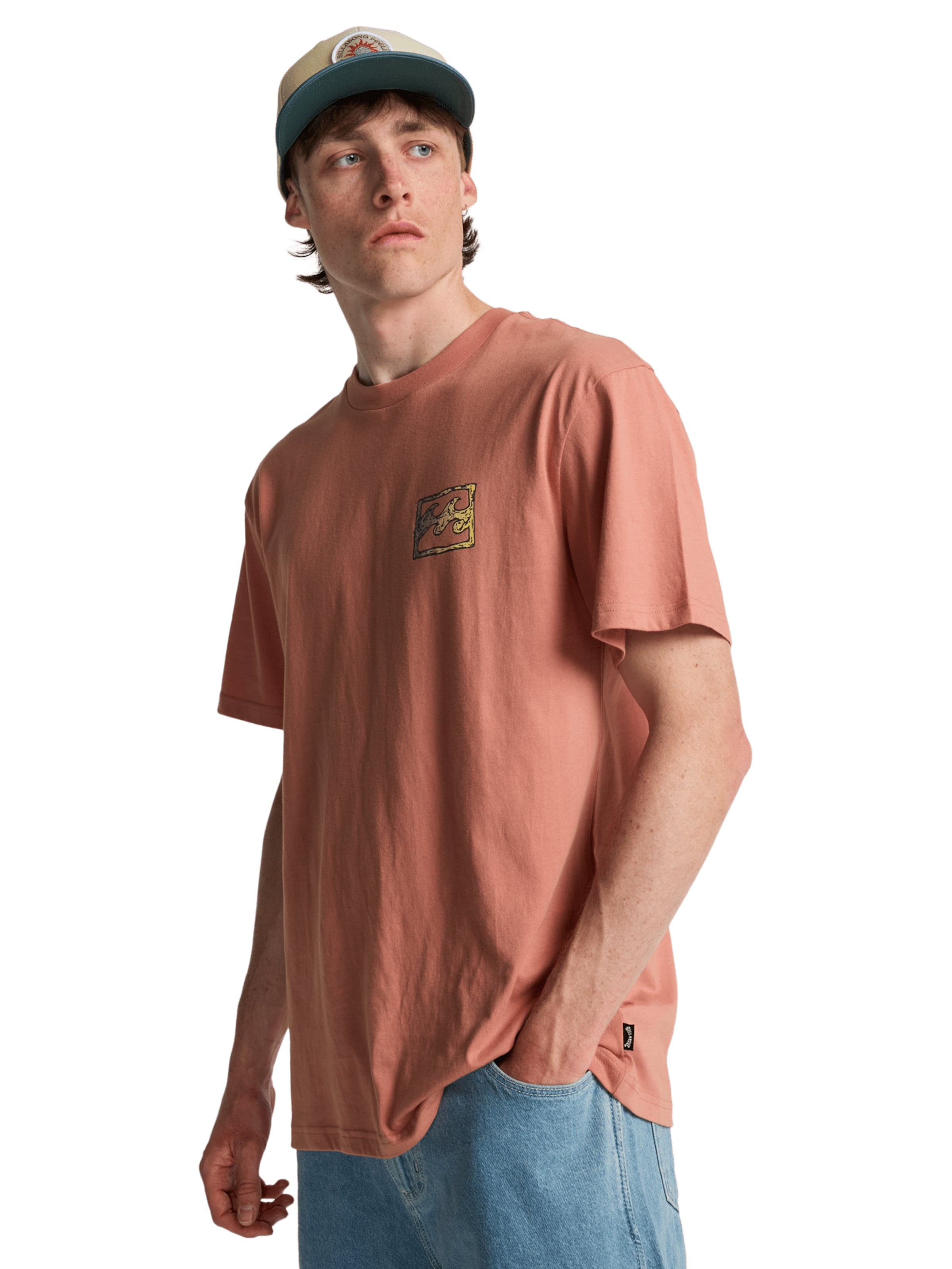 BILLABONG Shirt 'Crayon Wave' in Pink