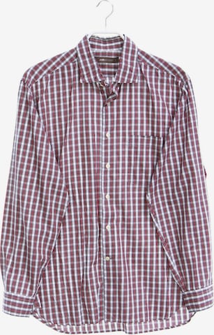 JJB BENSON Button Up Shirt in L in Red: front