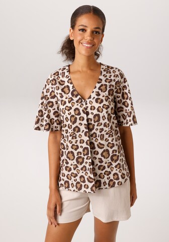 Aniston CASUAL Blouse in Brown: front