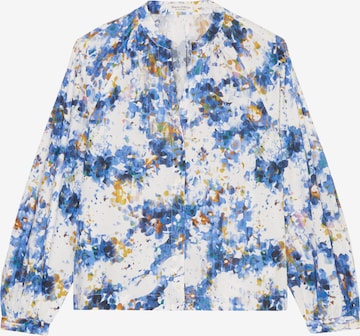 Marc O'Polo Blouse in Blauw: voorkant