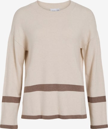 VILA Pullover i overstørrelse 'VIRil' i brun: forside