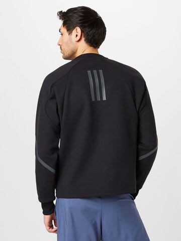 melns ADIDAS SPORTSWEAR Sportiska tipa džemperis