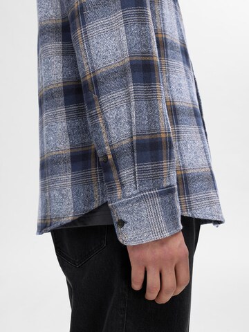 Regular fit Camicia 'SLHOwen' di SELECTED HOMME in blu