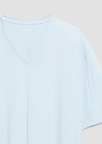 s.Oliver Men Big Sizes Shirt in Blue