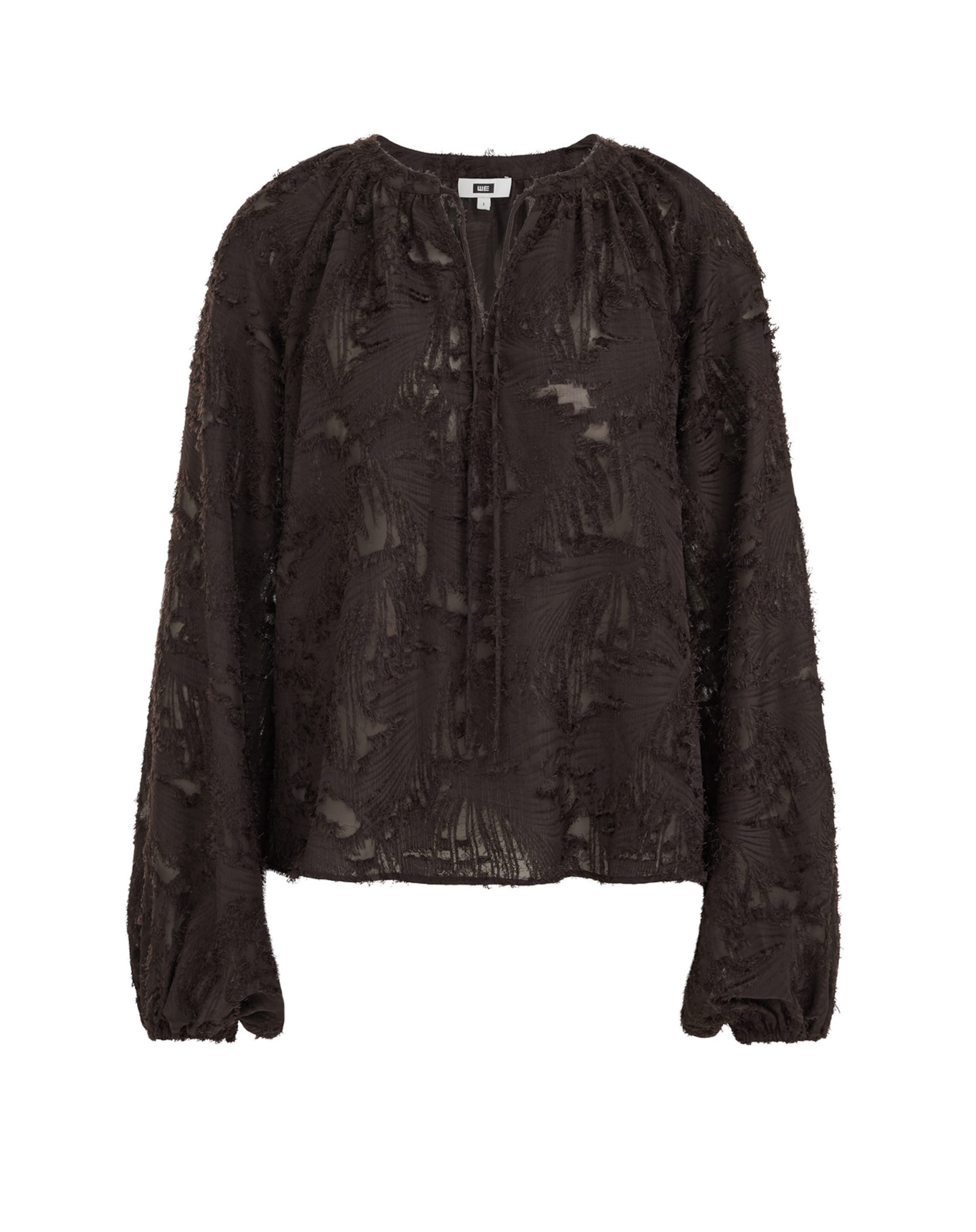 Chemisier WE Fashion en marron : devant