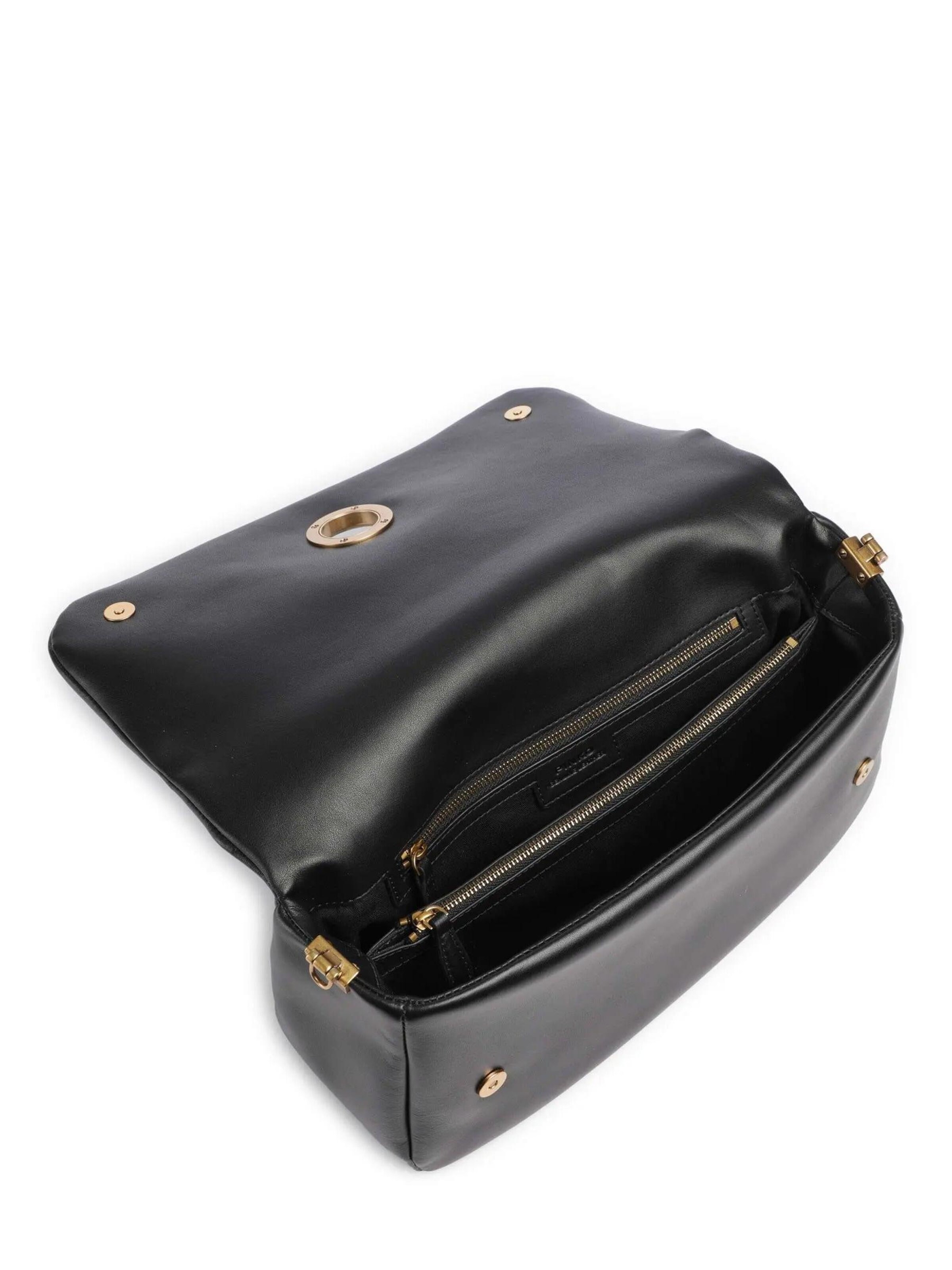 Borsa a spalla '106178 A0QO - BORSA' di PINKO in nero