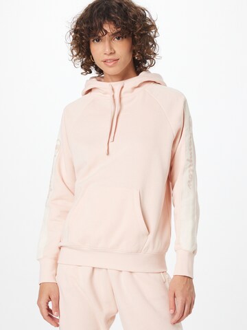 Sweat-shirt Champion Authentic Athletic Apparel en rose : devant