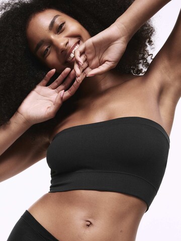 Bandeau Soutien-gorge Marks & Spencer en noir : devant