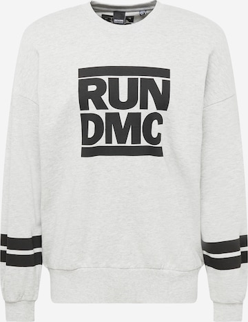 Only & Sons Sweatshirt 'WILL VINTAGE RUN' in Grijs: voorkant