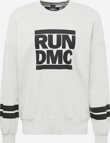 Only & Sons Sweatshirt 'WILL VINTAGE RUN' in Grey: front