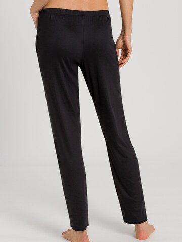 Hanro Pajama Pants 'Grand Central' in Black