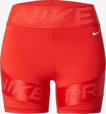 NIKE Slimfit Παντελόνι φόρμας σε κόκκινο: μπροστά
