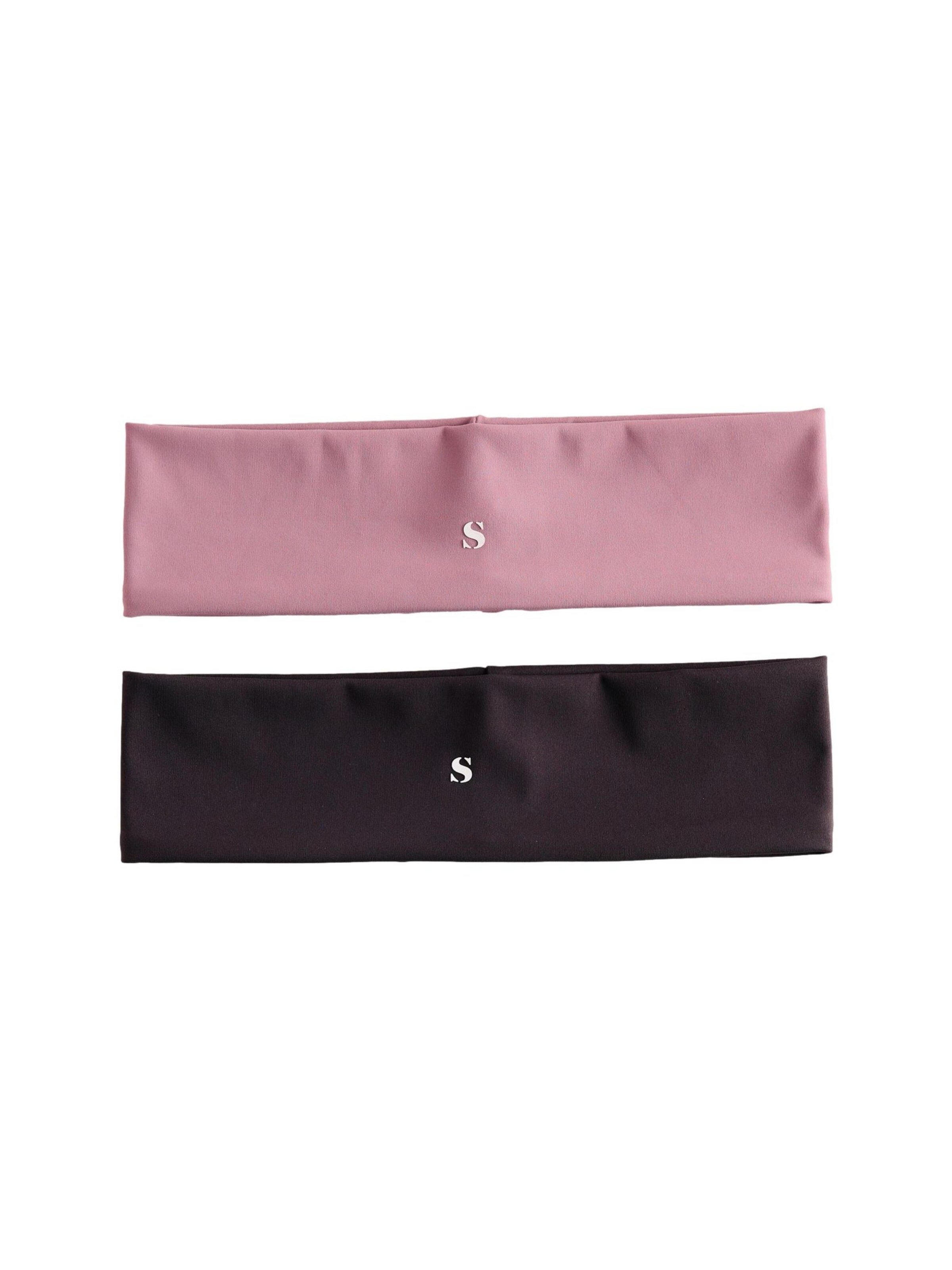 Fascia per la testa di self. in marrone: frontale