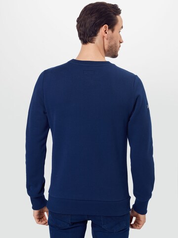 Superdry Sweatshirt 'Collegiate' in Blauw