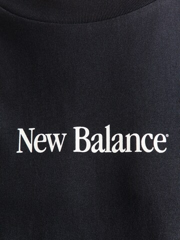 new balance Majica 'N Collage' | črna barva