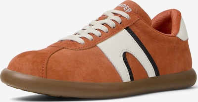 CAMPER Baskets basses 'Pelotas Soller' en 35 en orange foncé / noir / blanc, Vue avec produit
