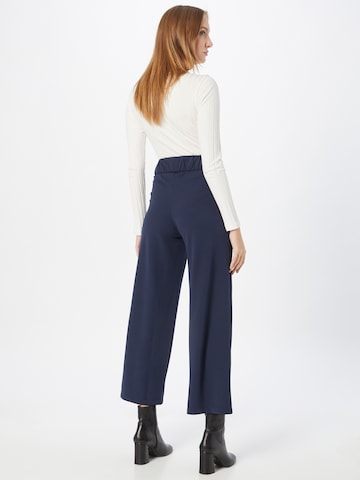 JDY Wide leg Pleat-front trousers 'Geggo' in Blue