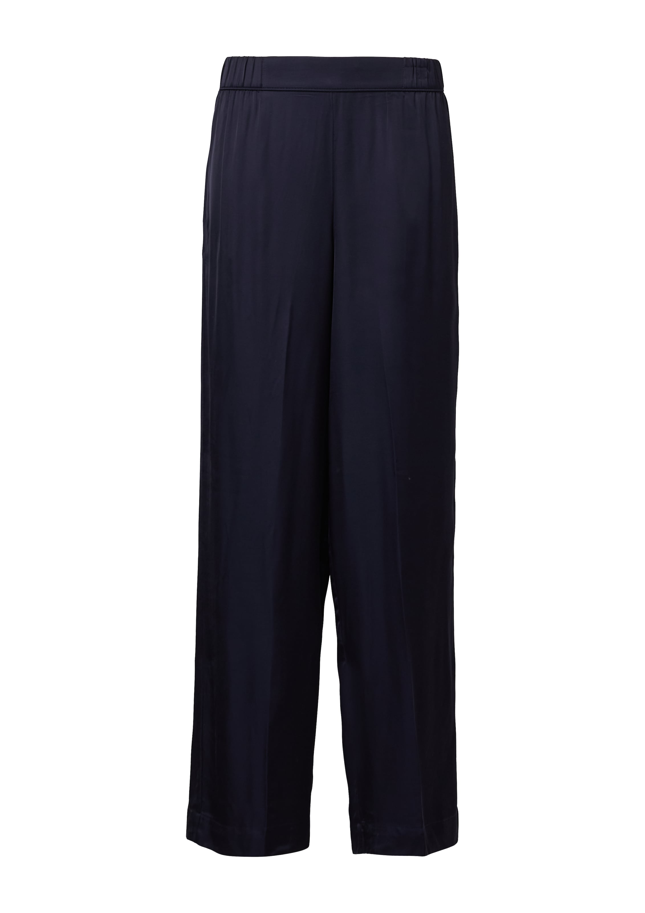 s.Oliver BLACK LABEL Wide Leg Hose in Blau: Vorderseite