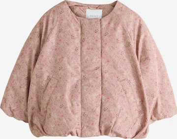 Next Välikausitakki värissä punainen: etupuoli