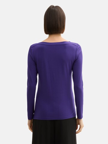 TOM TAILOR Shirt in Lila
